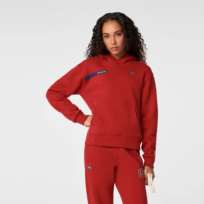 FIGS x Team USA Hoodie Sweatshirt