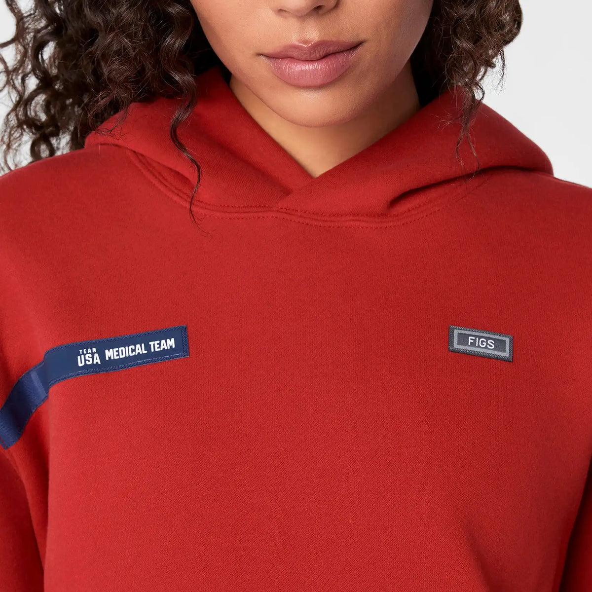 FIGS x Team USA Hoodie Sweatshirt