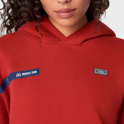 FIGS x Team USA Hoodie Sweatshirt