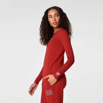 FIGS x Team USA Long-Sleeve Underscrub