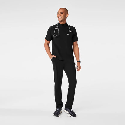 Timmons Mock-Neck Scrub Top