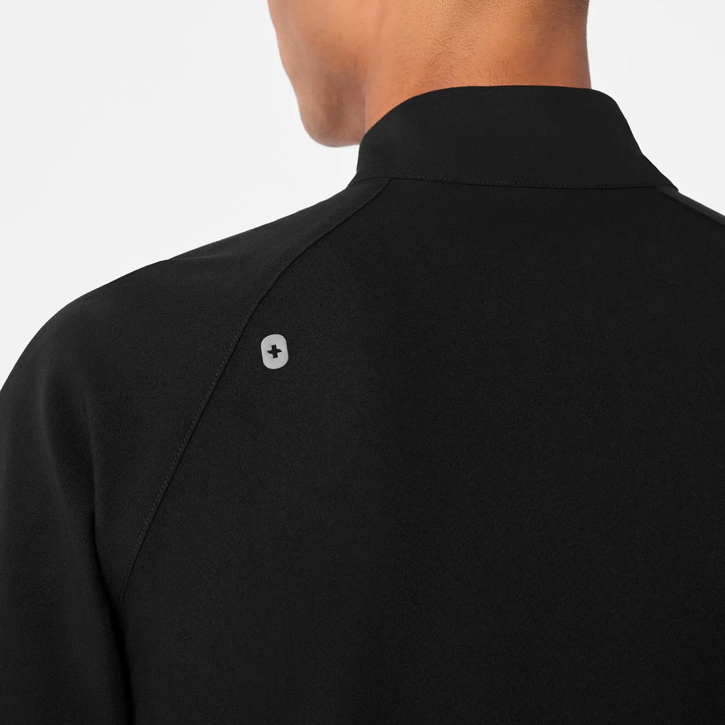 Timmons Mock-Neck Scrub Top