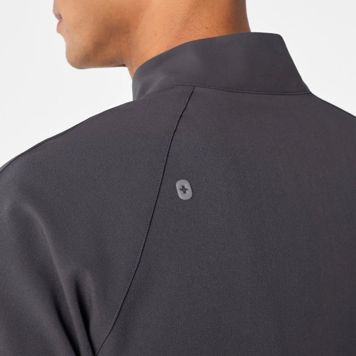 Timmons Mock-Neck Scrub Top