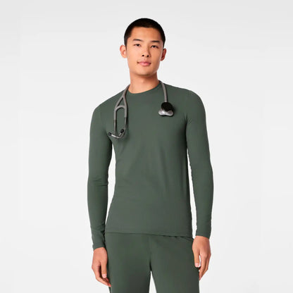Thomas Ribbed Long-Sleeve Underscrub