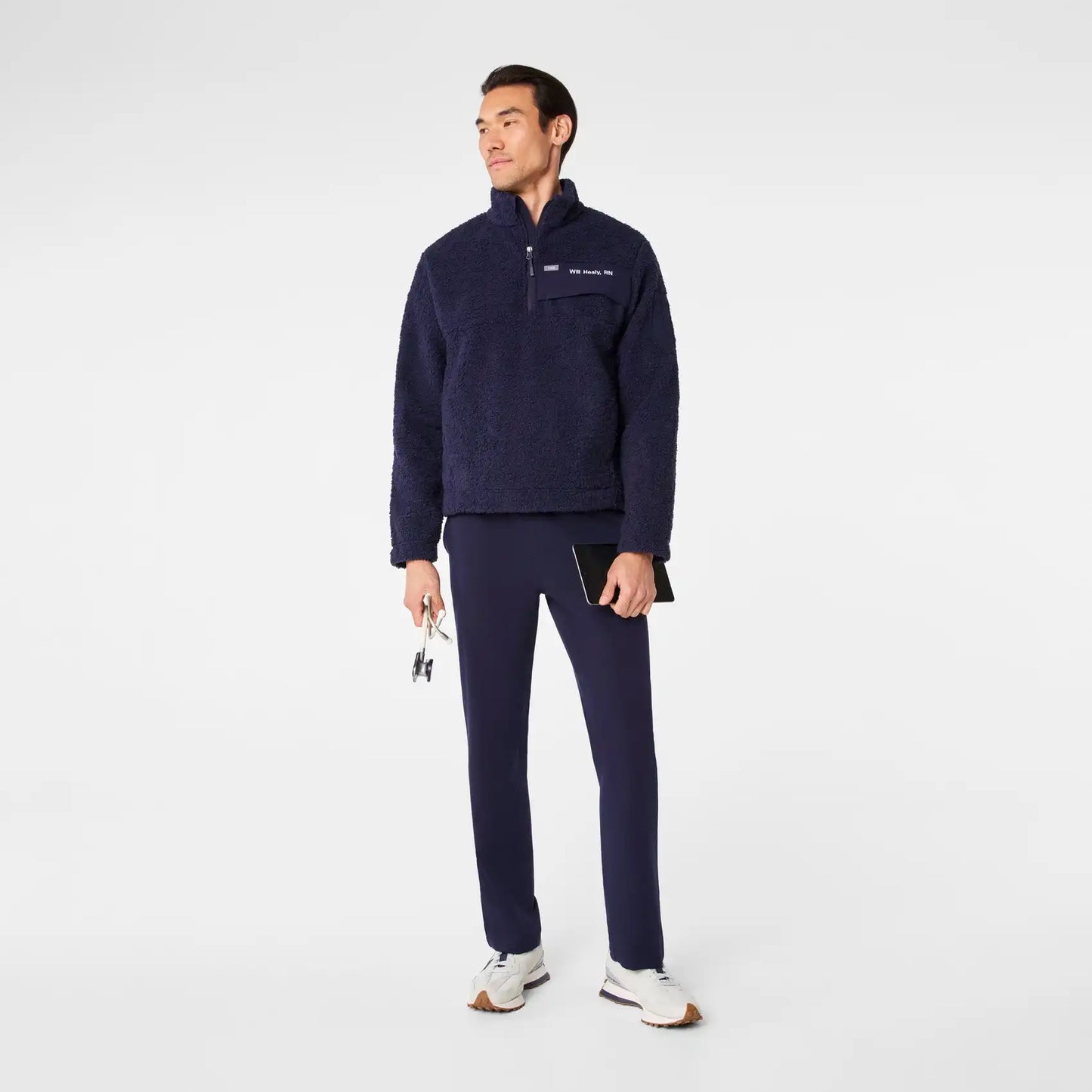 High-Pile Fleece Pullover