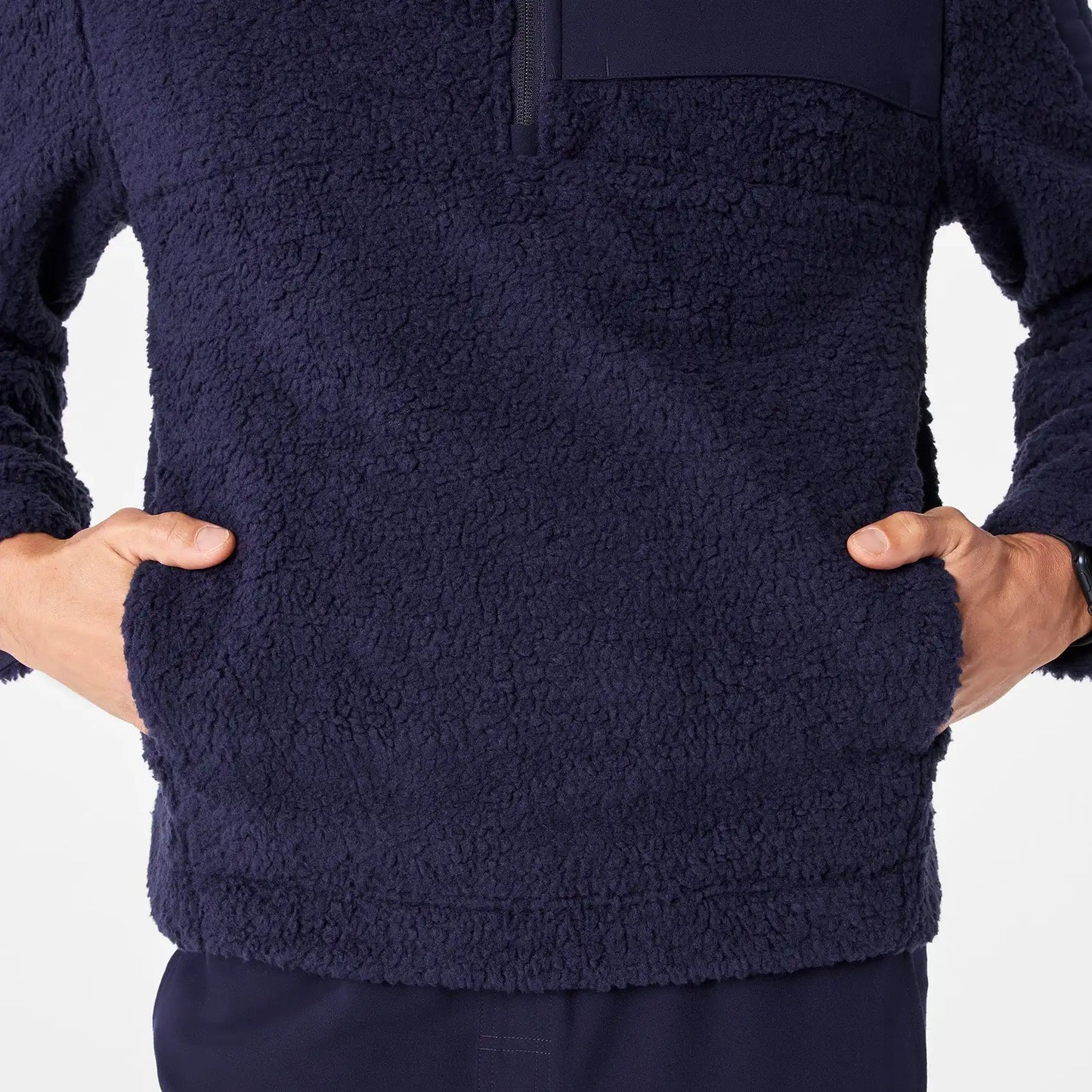 High-Pile Fleece Pullover