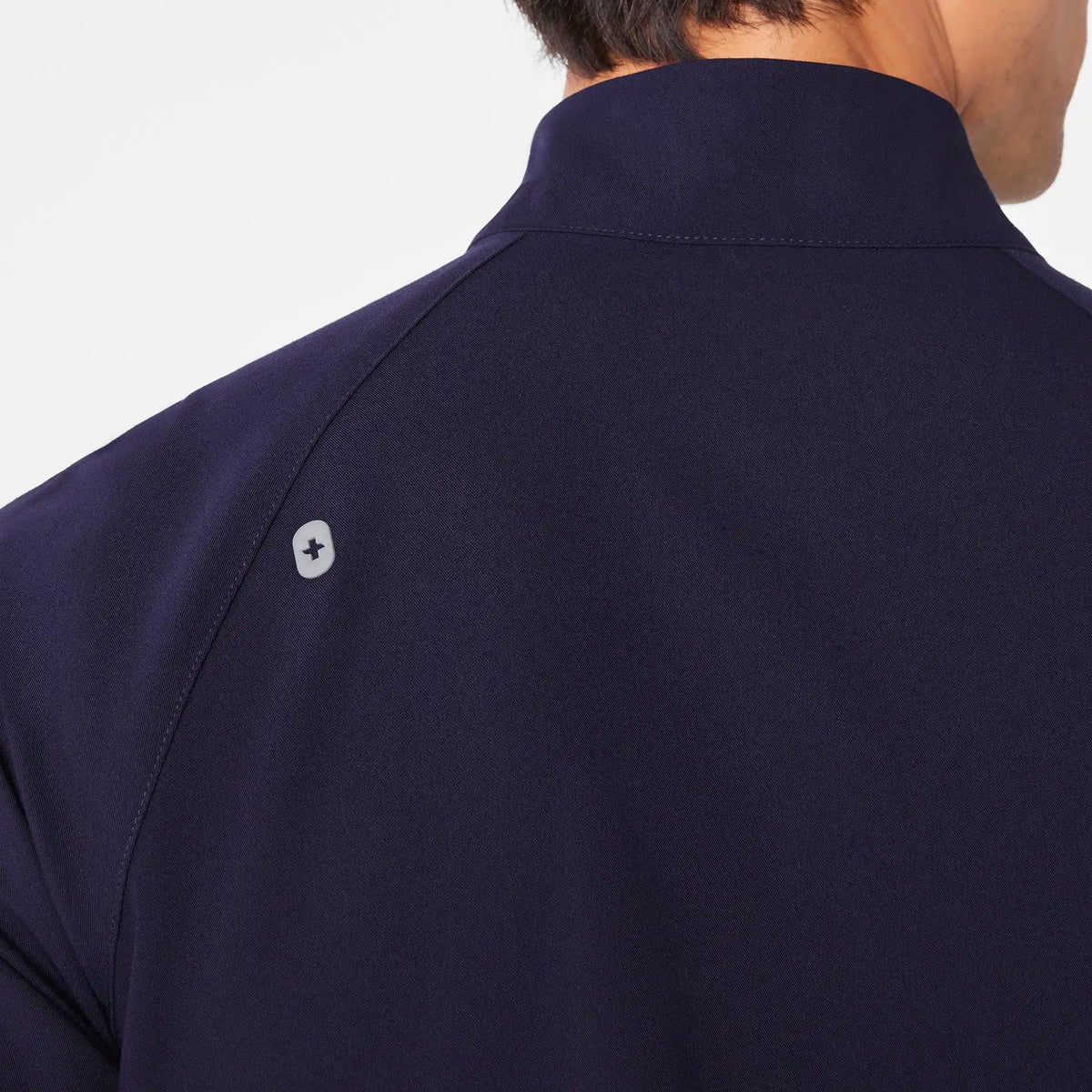 Timmons Mock-Neck Scrub Top