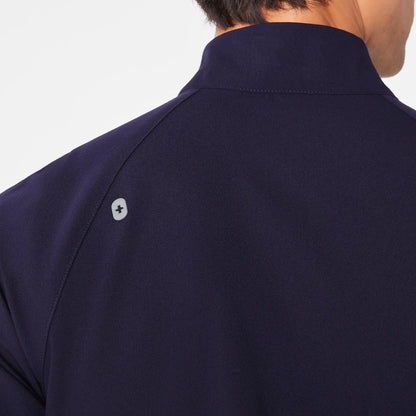 Timmons Mock-Neck Scrub Top