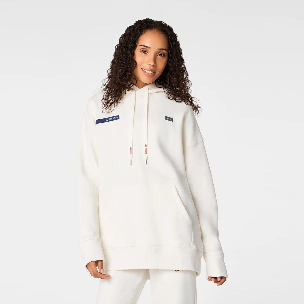 FIGS x Team USA Oversized Hoodie Sweatshirt