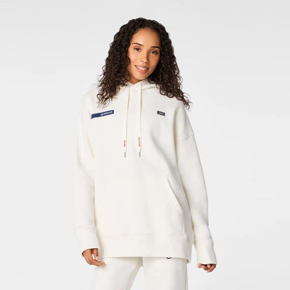 FIGS x Team USA Oversized Hoodie Sweatshirt