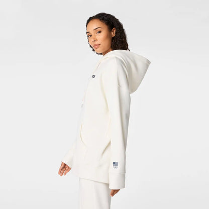 FIGS x Team USA Oversized Hoodie Sweatshirt