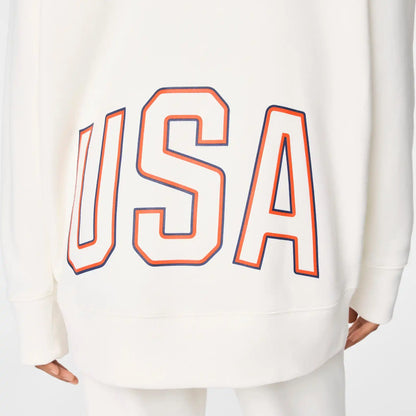 FIGS x Team USA Oversized Hoodie Sweatshirt