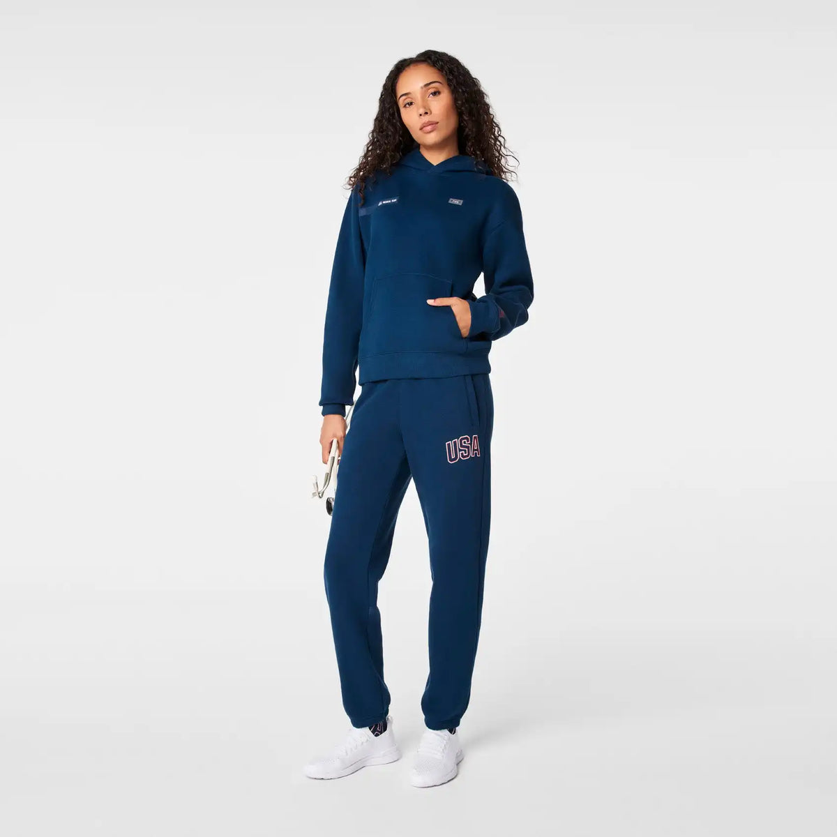 FIGS x Team USA Hoodie Sweatshirt
