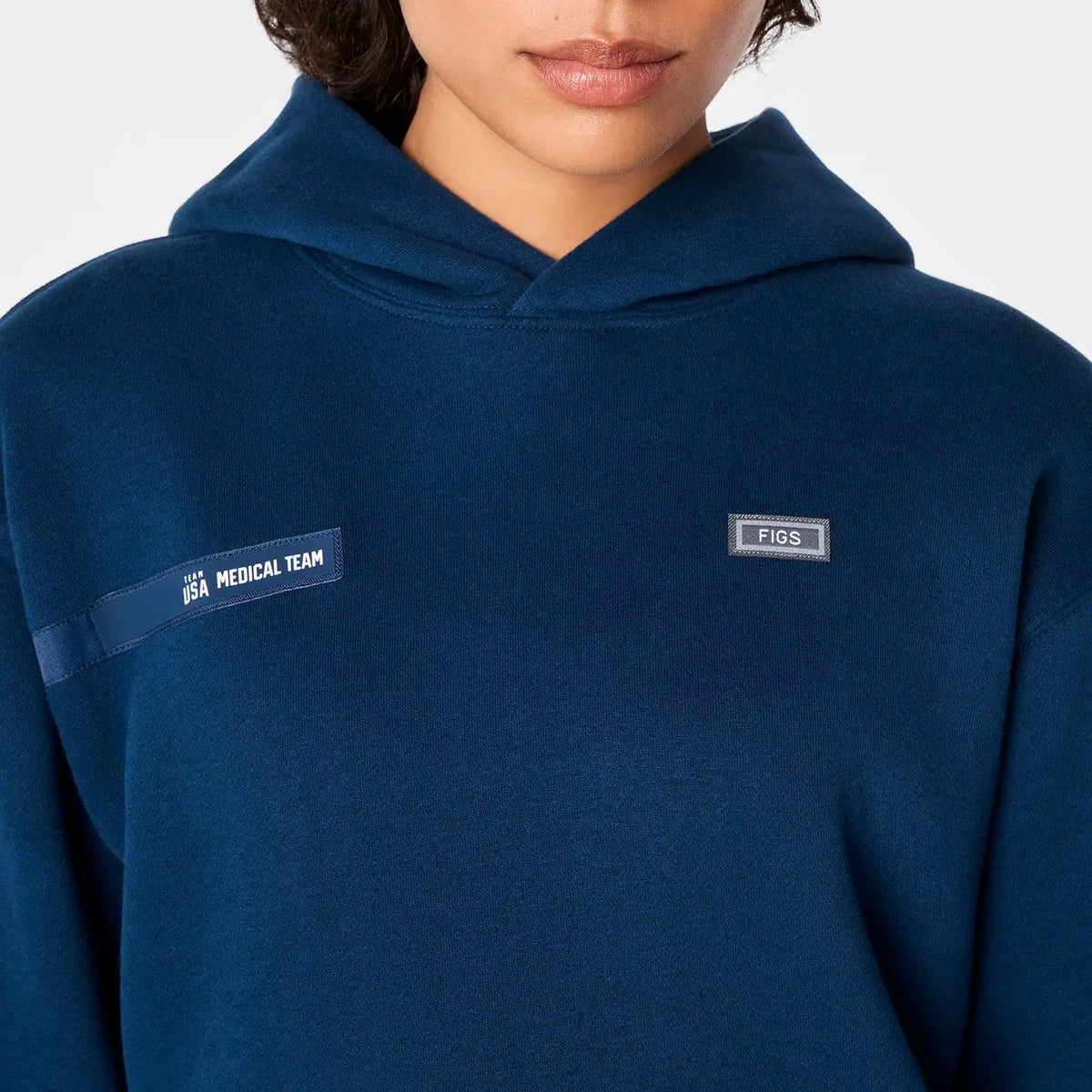 FIGS x Team USA Hoodie Sweatshirt