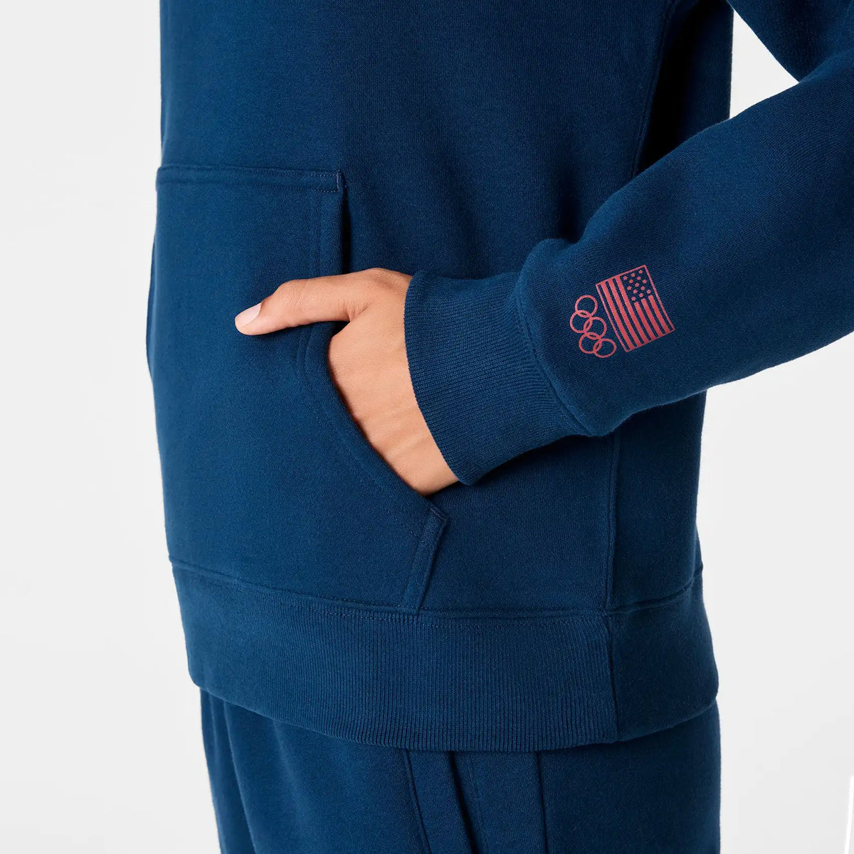 FIGS x Team USA Hoodie Sweatshirt