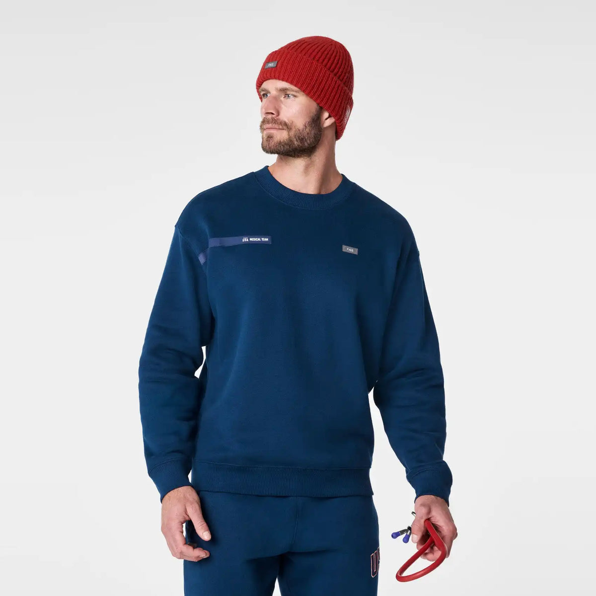 FIGS x Team USA Knit Beanie