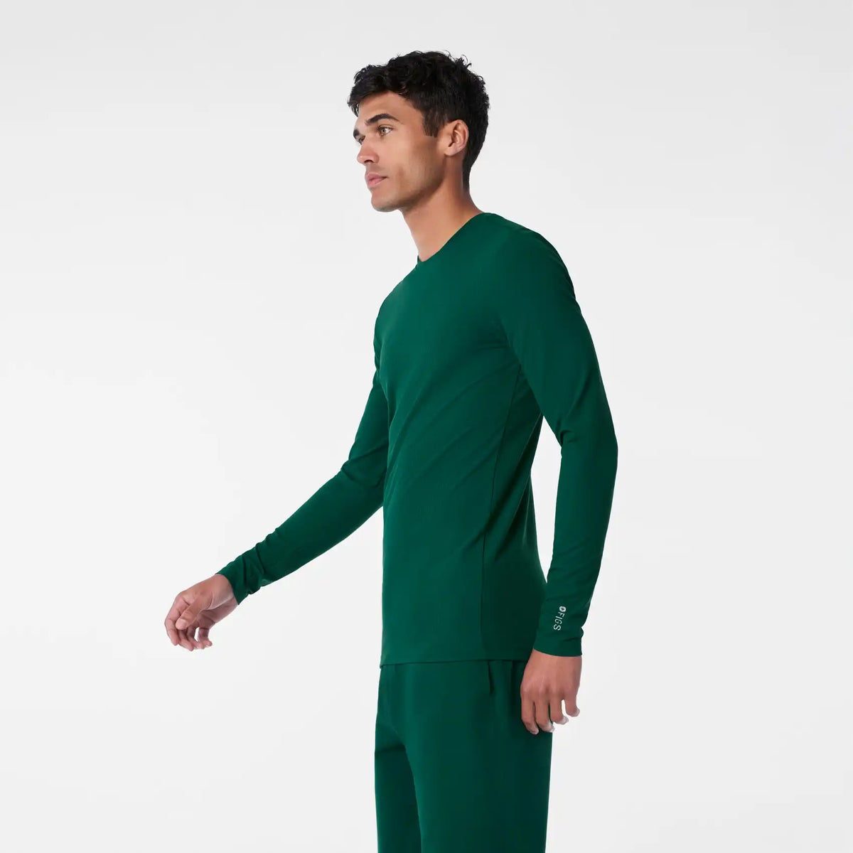 Thomas Ribbed Long-Sleeve Underscrub