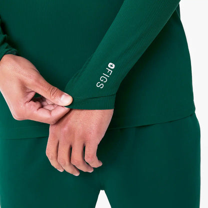 Thomas Ribbed Long-Sleeve Underscrub