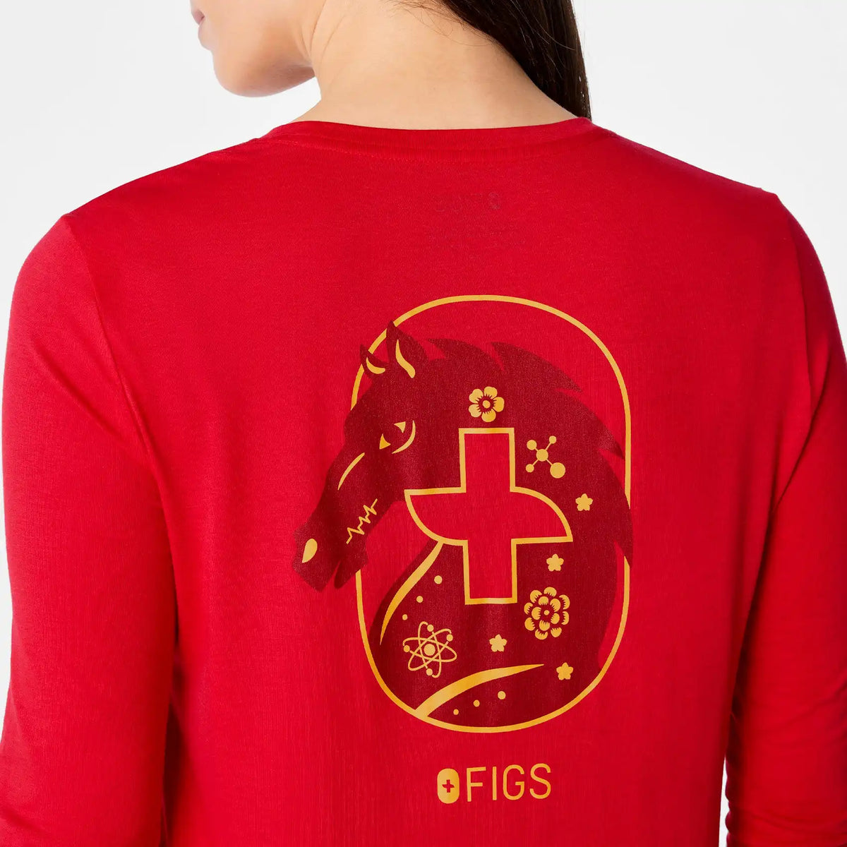 Luck Looks Good on You Long-Sleeve Underscrub