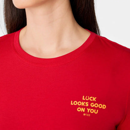 Luck Looks Good on You Long-Sleeve Underscrub