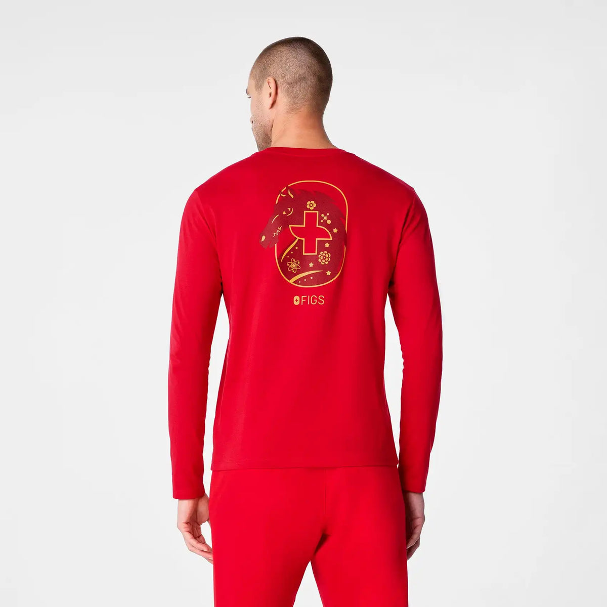 Luck Looks Good on You Long-Sleeve Underscrub