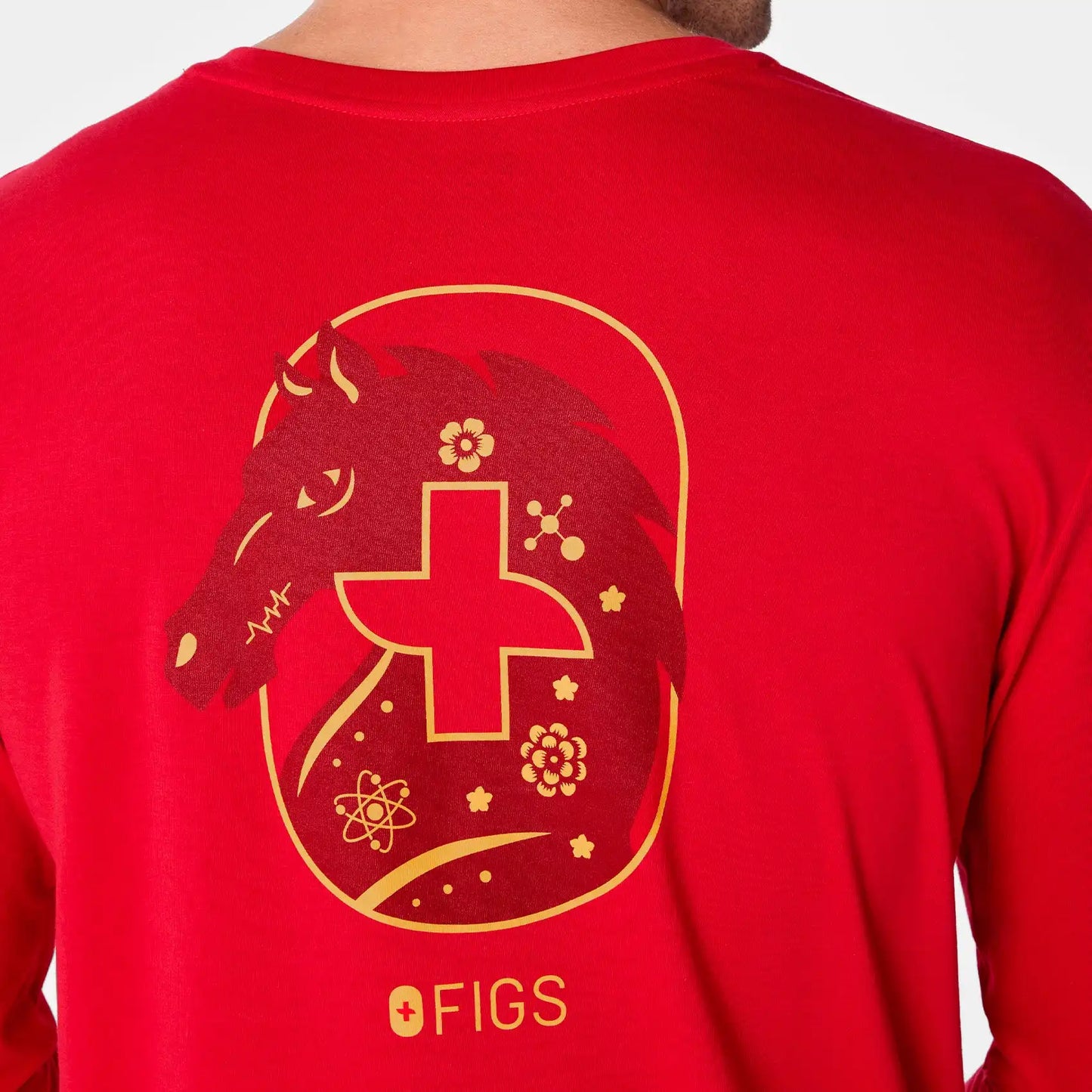 Luck Looks Good on You Long-Sleeve Underscrub