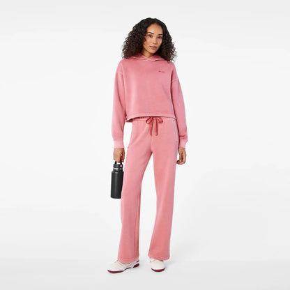 Hayden Vintage Wash Cropped Hoodie Sweatshirt