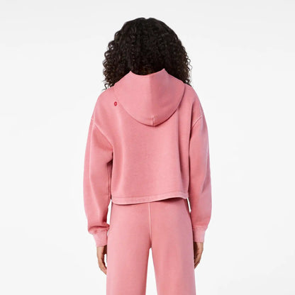Hayden Vintage Wash Cropped Hoodie Sweatshirt