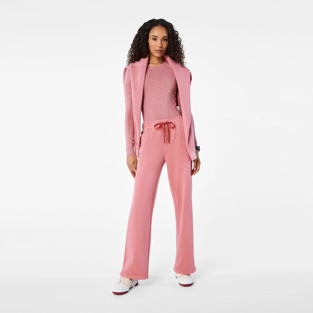 Hayden Vintage Wash Wide-Leg Sweatpants