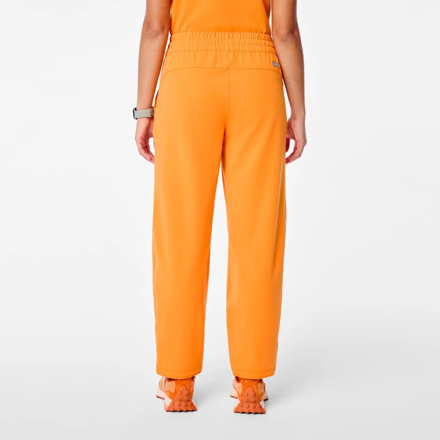 Giuliana High-Rise Barrel-Leg Scrub Pant