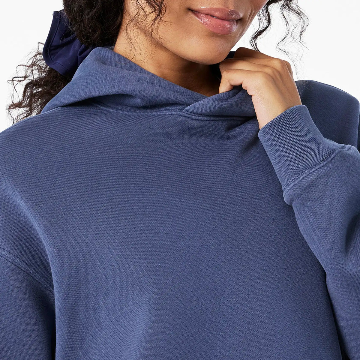 Hayden Vintage Wash Cropped Hoodie Sweatshirt