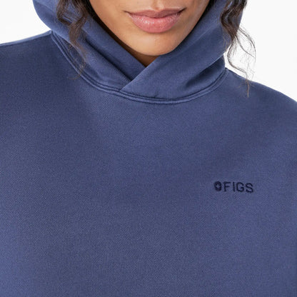 Hayden Vintage Wash Cropped Hoodie Sweatshirt