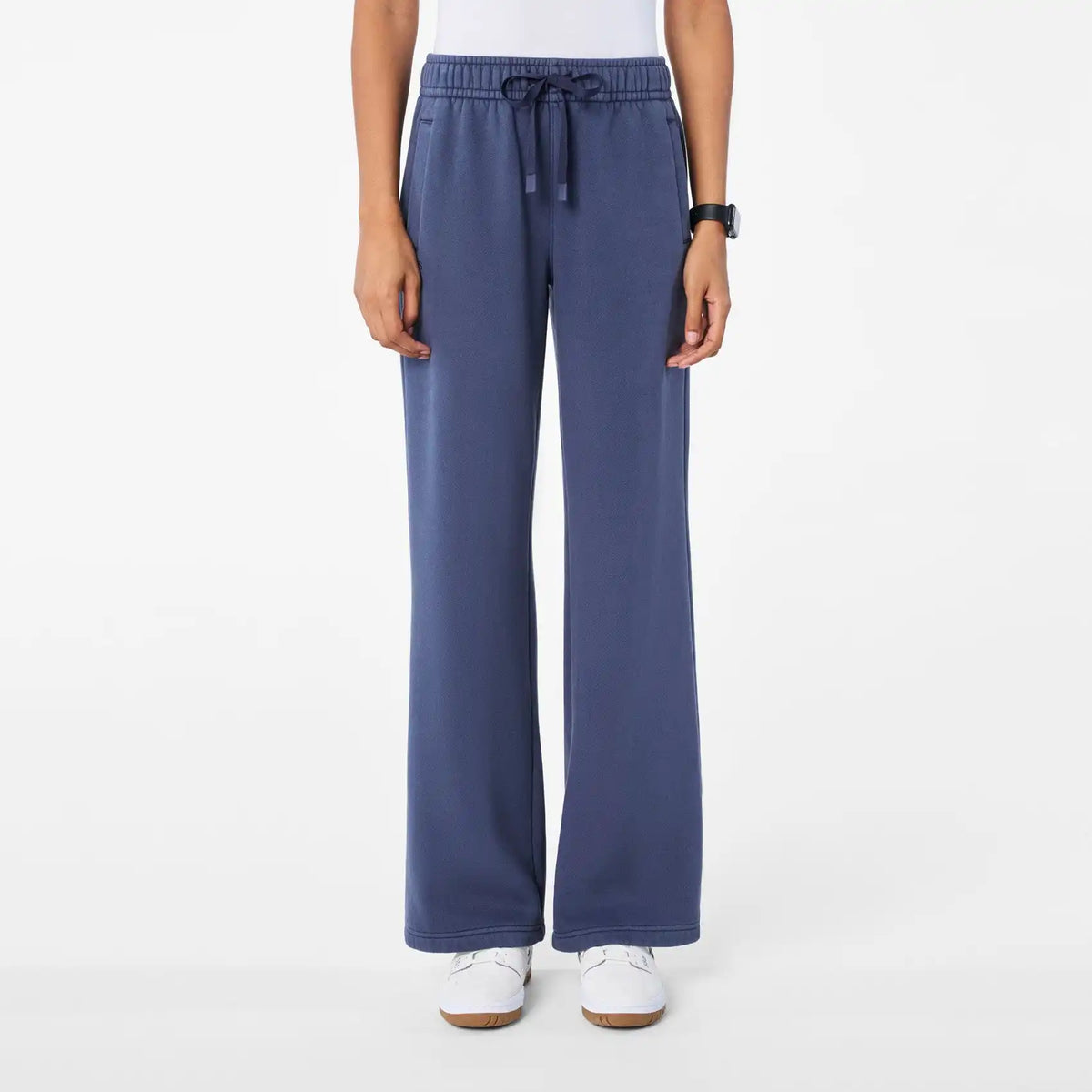 Hayden Vintage Wash Wide-Leg Sweatpants