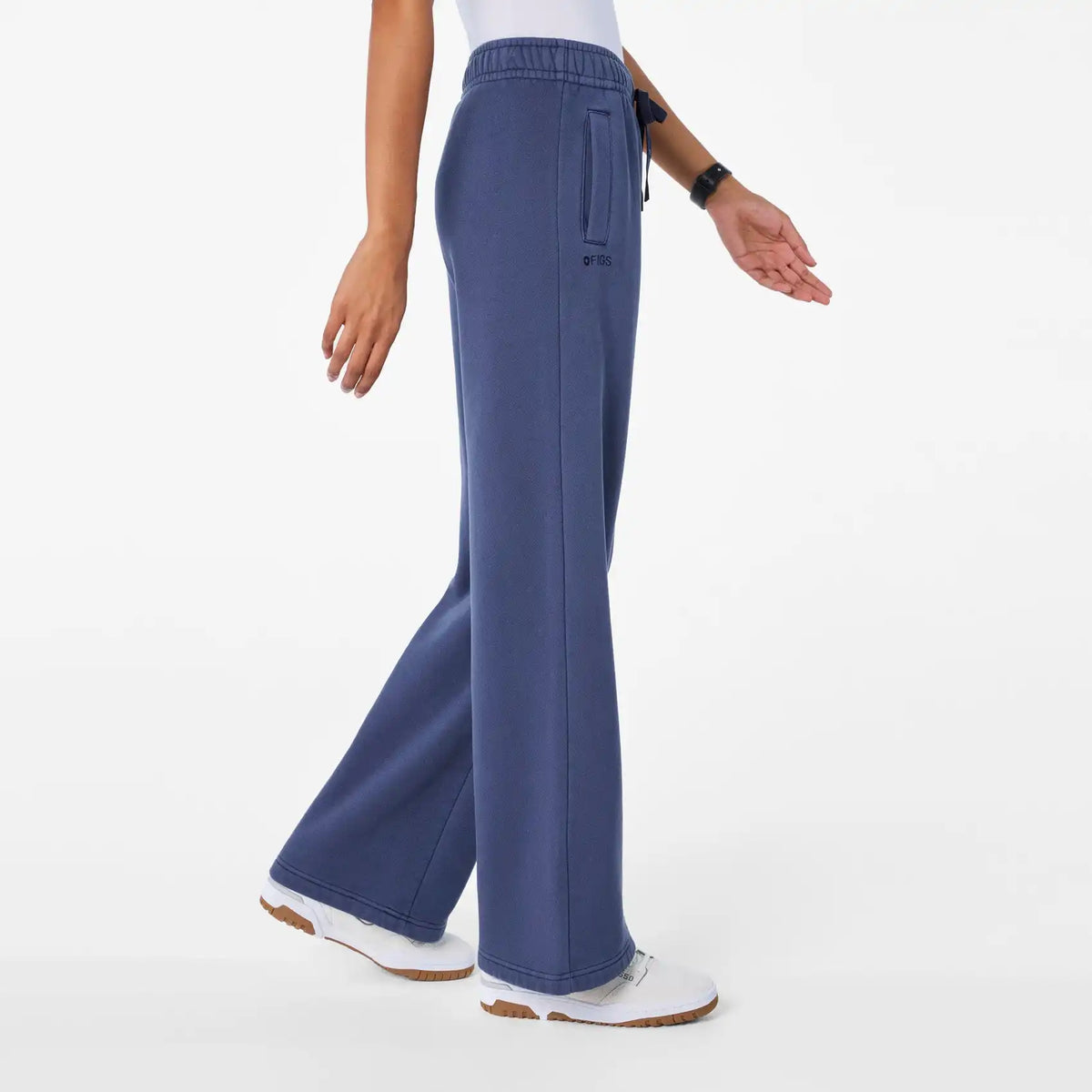 Hayden Vintage Wash Wide-Leg Sweatpants