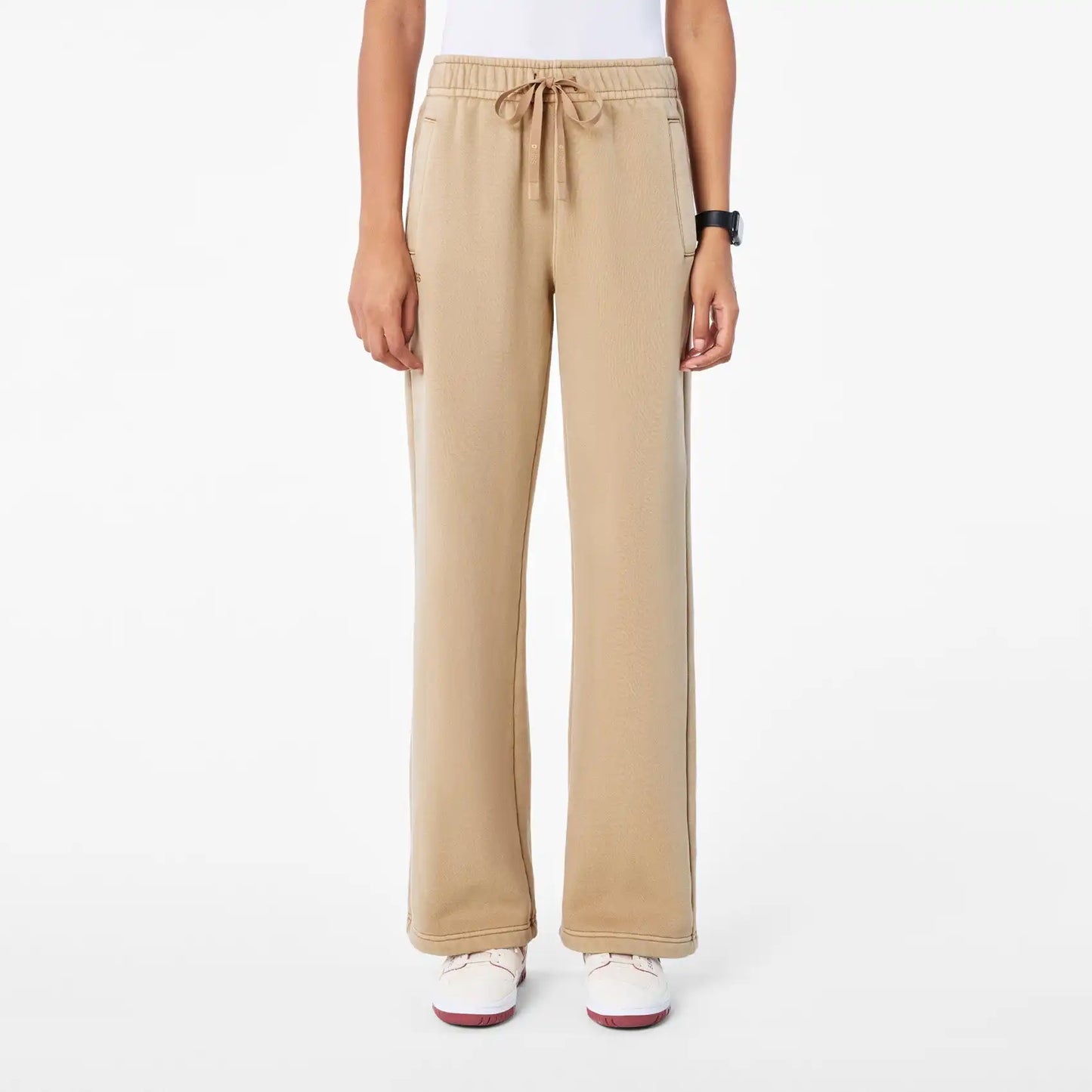 Hayden Vintage Wash Wide-Leg Sweatpants