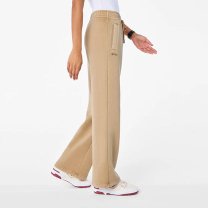 Hayden Vintage Wash Wide-Leg Sweatpants