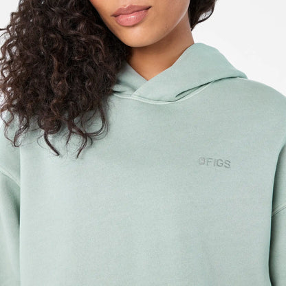 Hayden Vintage Wash Cropped Hoodie Sweatshirt