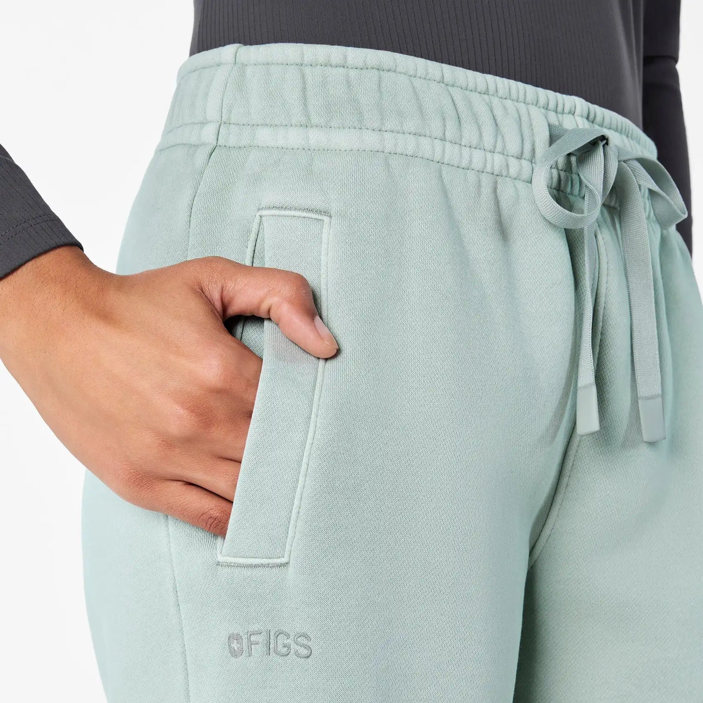 Hayden Vintage Wash Wide-Leg Sweatpants