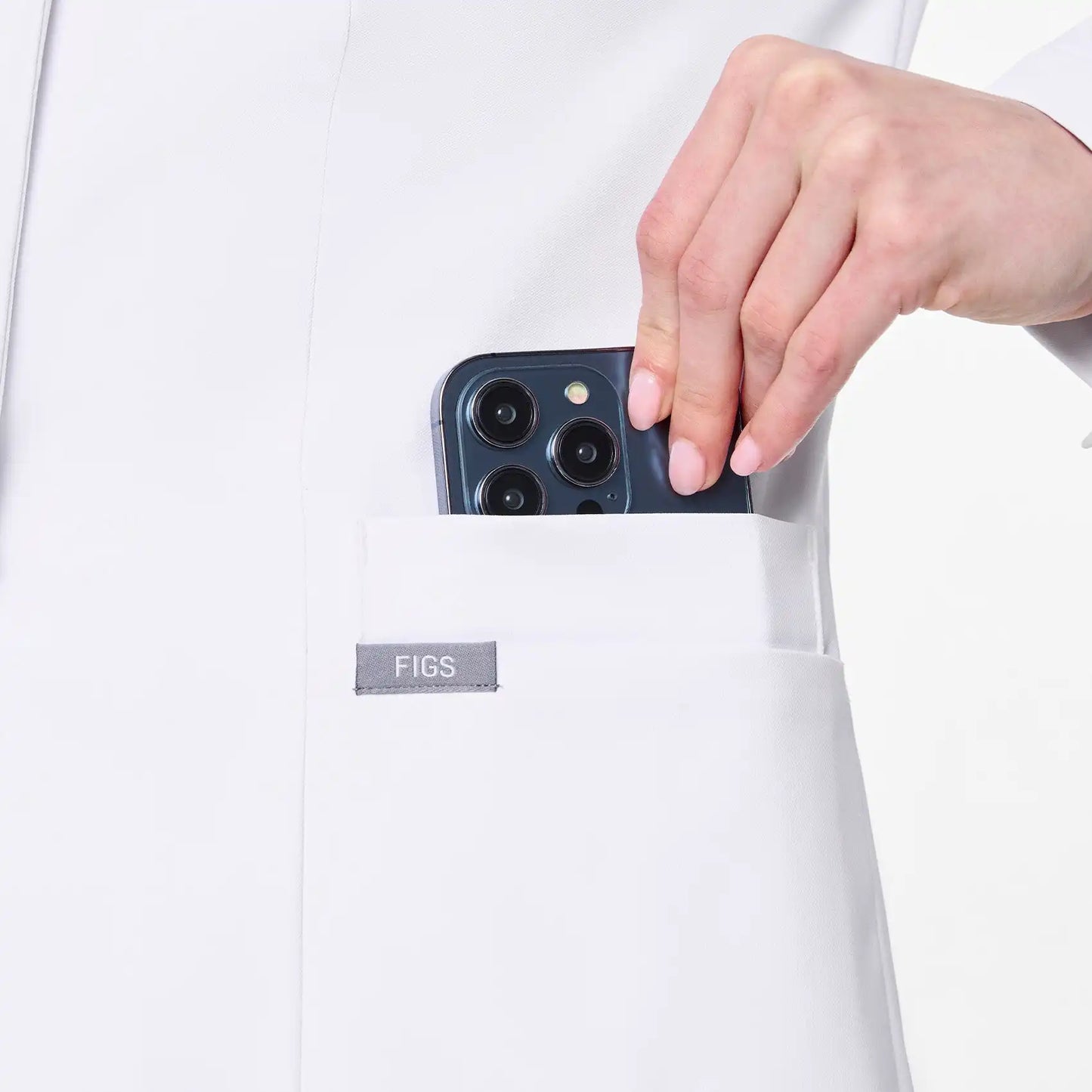 Bellevue Short Slim Lab Coat