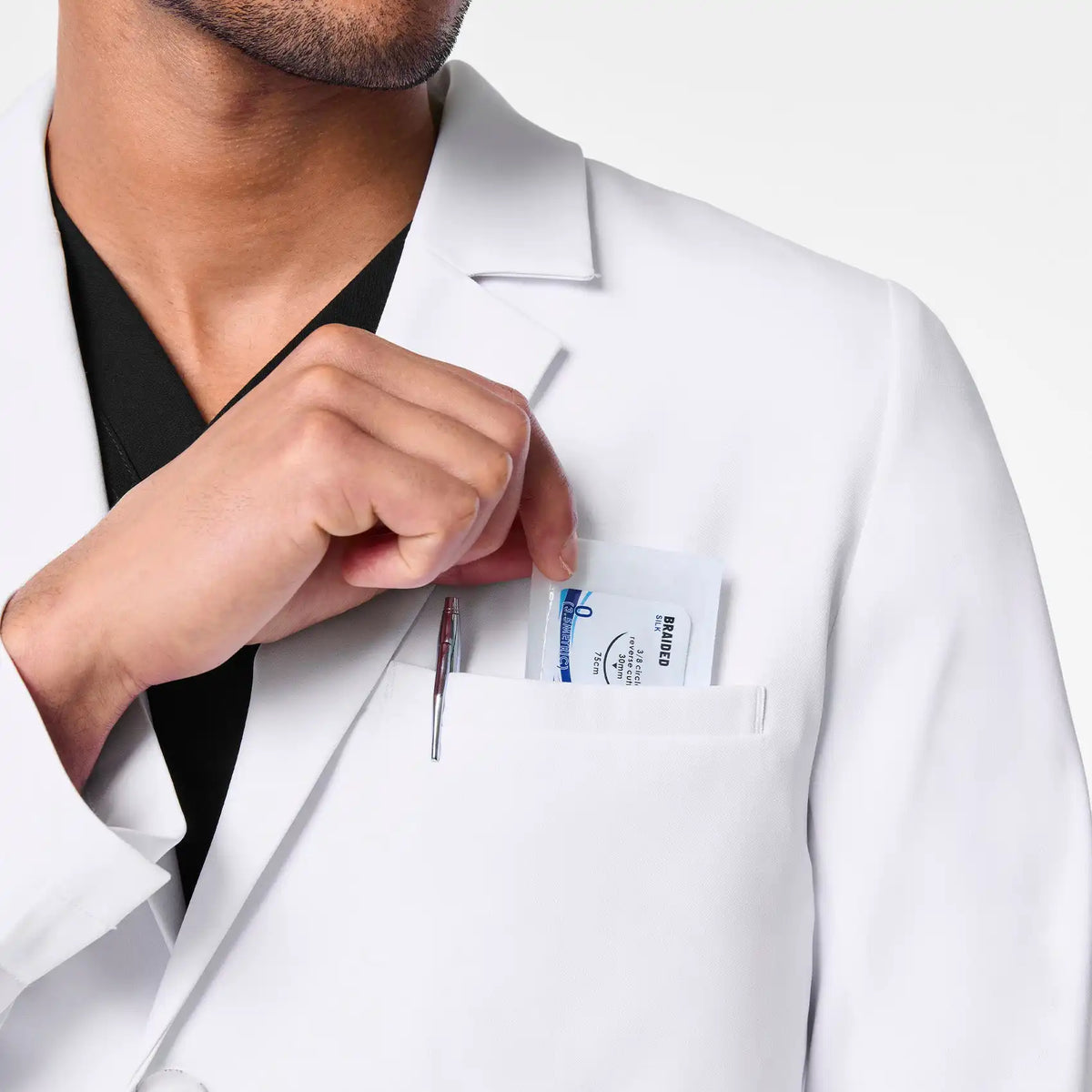 Harlem Short Slim Lab Coat