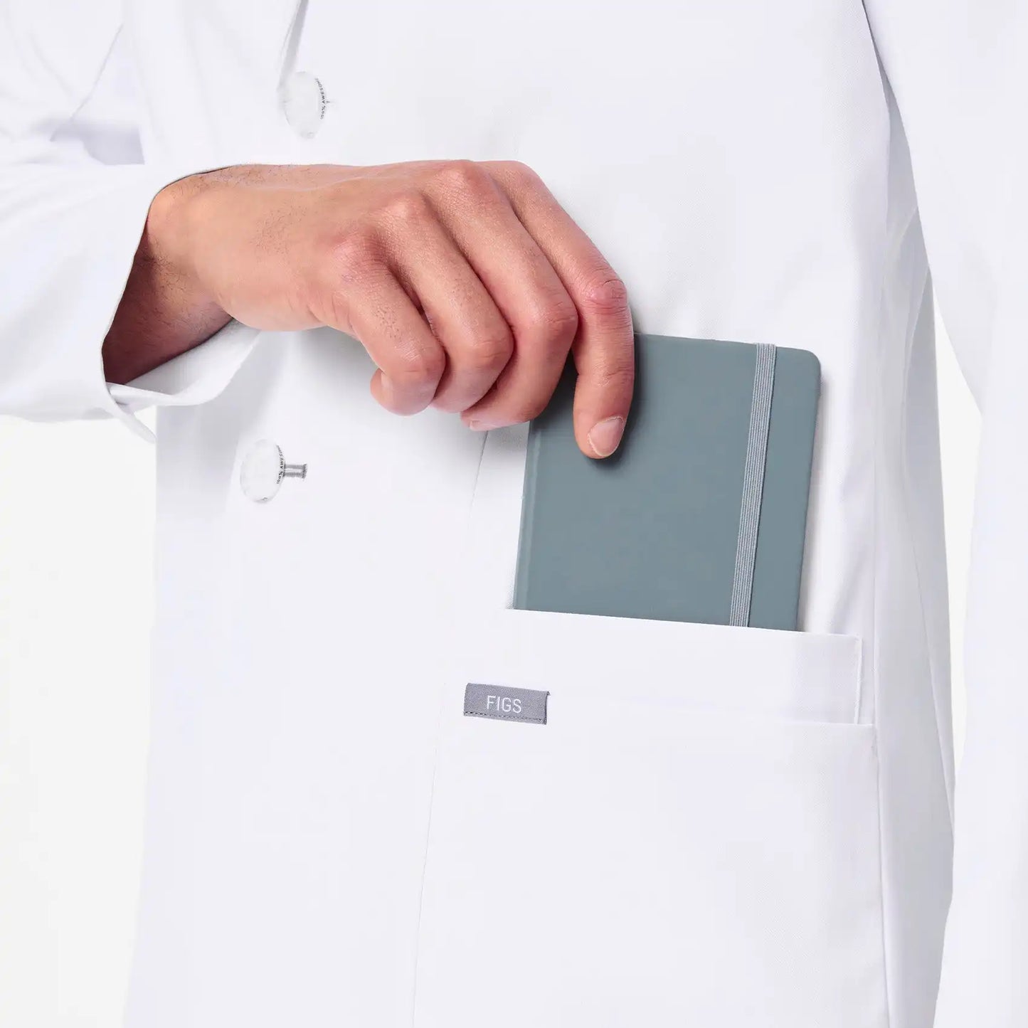 Harlem Short Slim Lab Coat