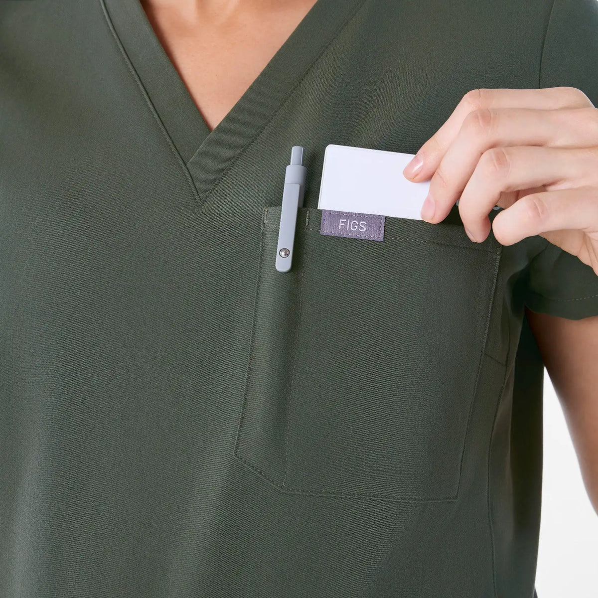 Catarina Maternity Scrub Top