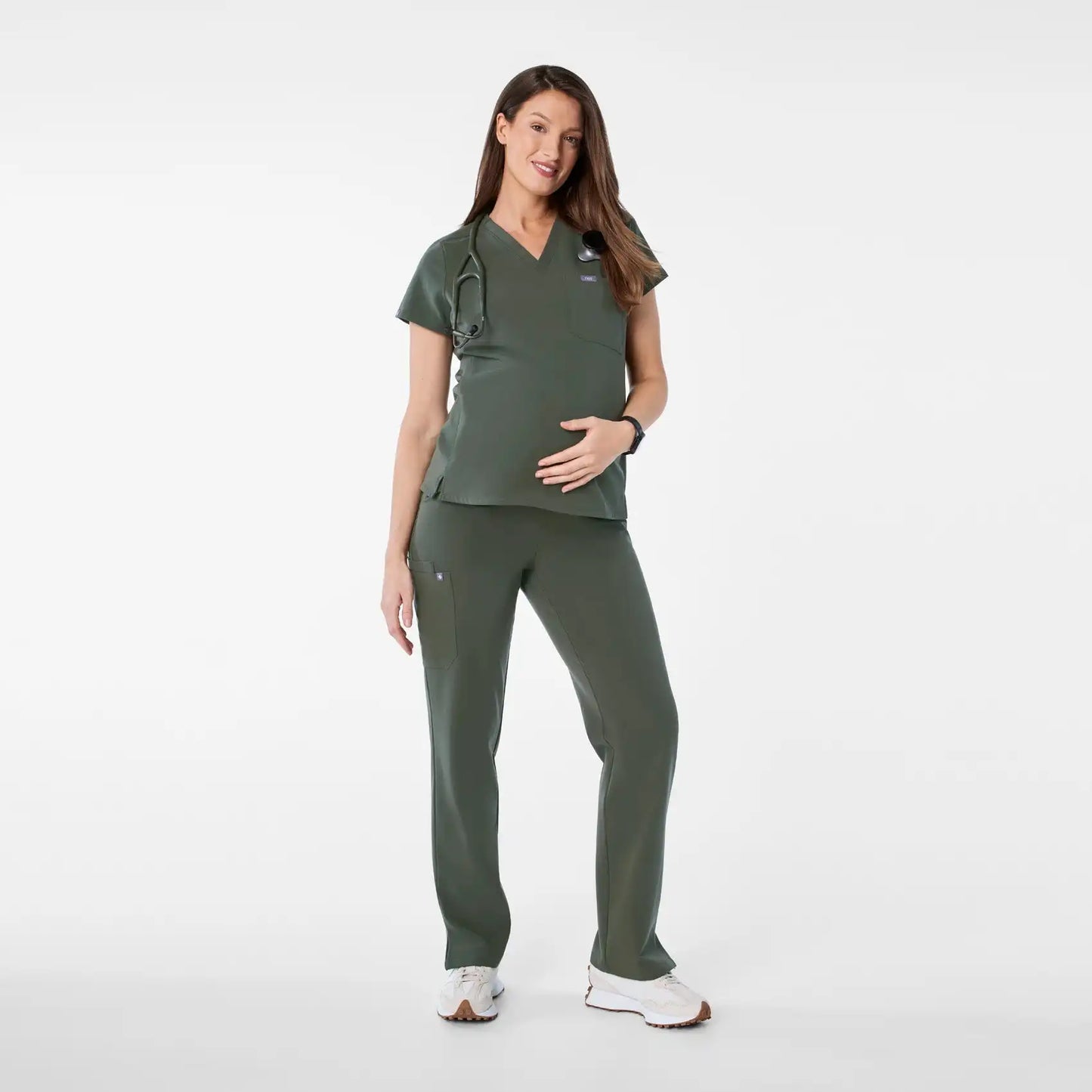 Kade Maternity Straight-Leg Scrub Pant