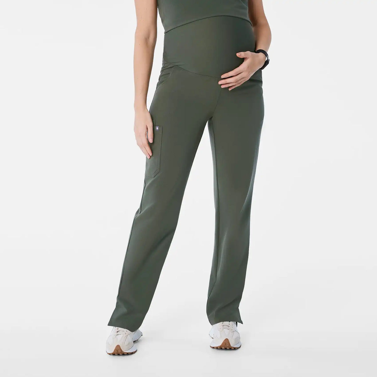Kade Maternity Straight-Leg Scrub Pant