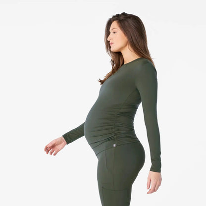 Cary Maternity Long-Sleeve Underscrub