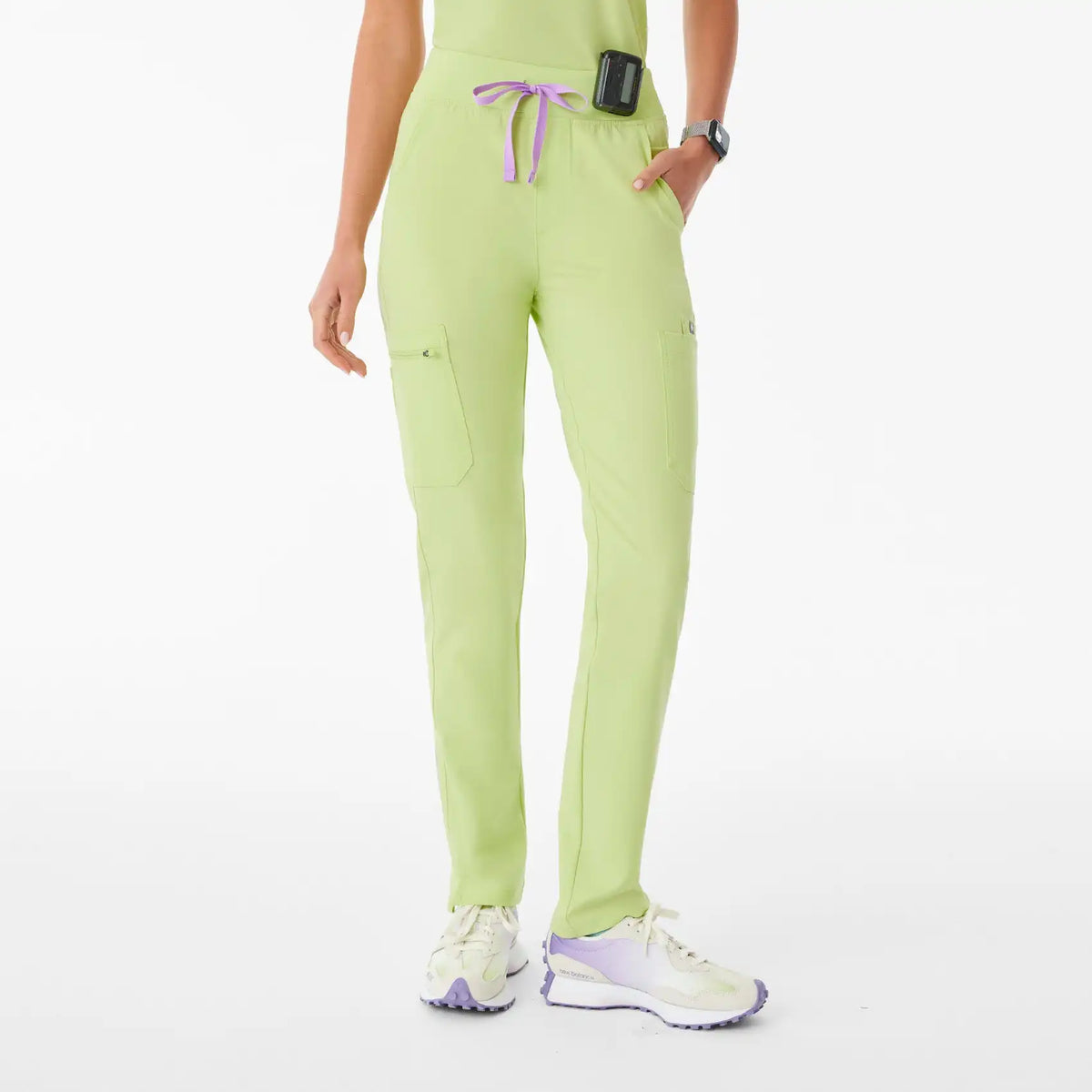 Yola High-Rise Slim Scrub Pant™