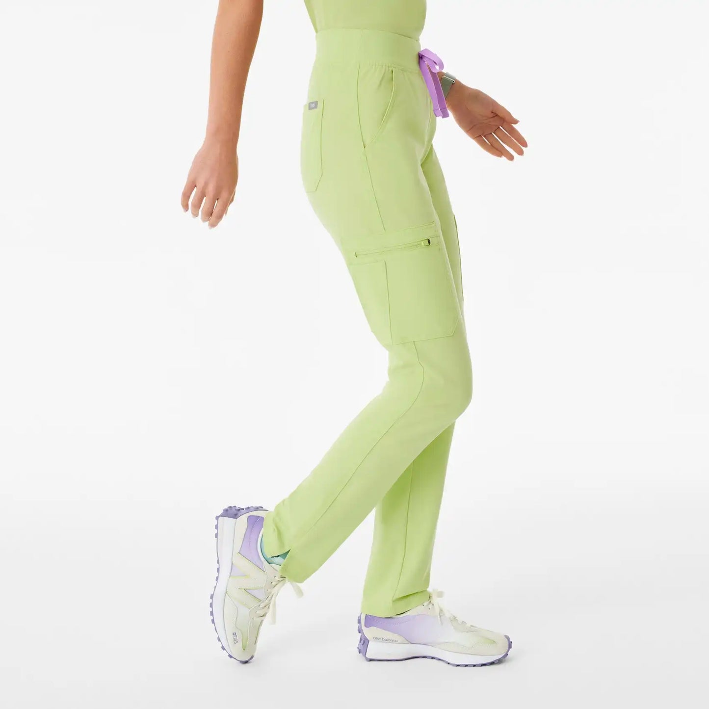 Yola High-Rise Slim Scrub Pant™