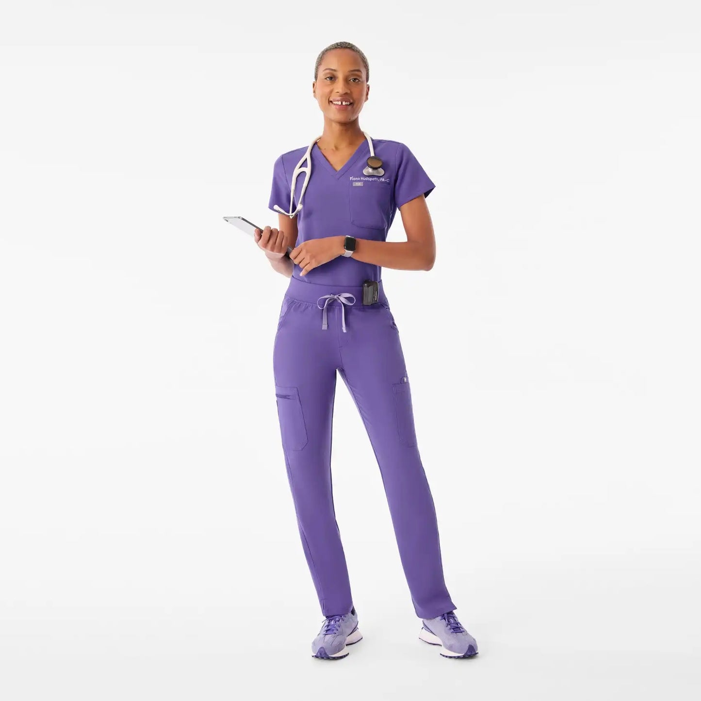 Yola High-Rise Slim Scrub Pant™