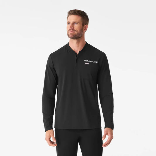 Dawes ¼ Zip Long-Sleeve Scrub Top