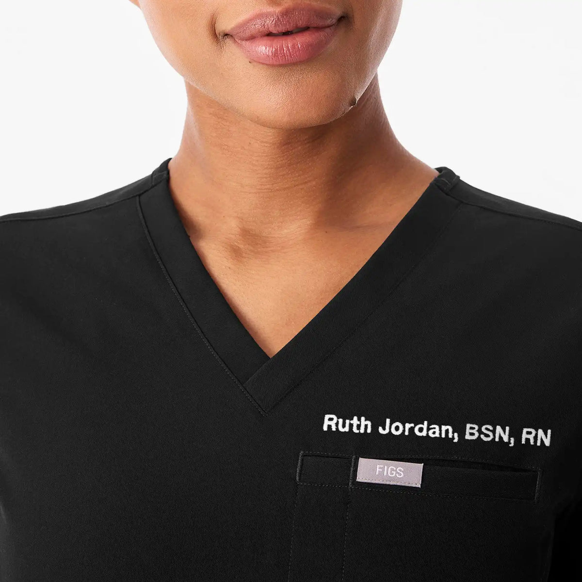 Everly Slim Scrub Top